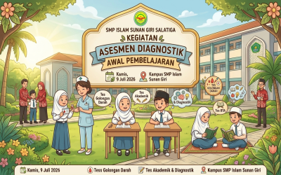 Persiapkan Awal Sekolah, SMP Islam Sunan Giri Salatiga Gelar Asesmen Diagnostik Awal Pembelajaran